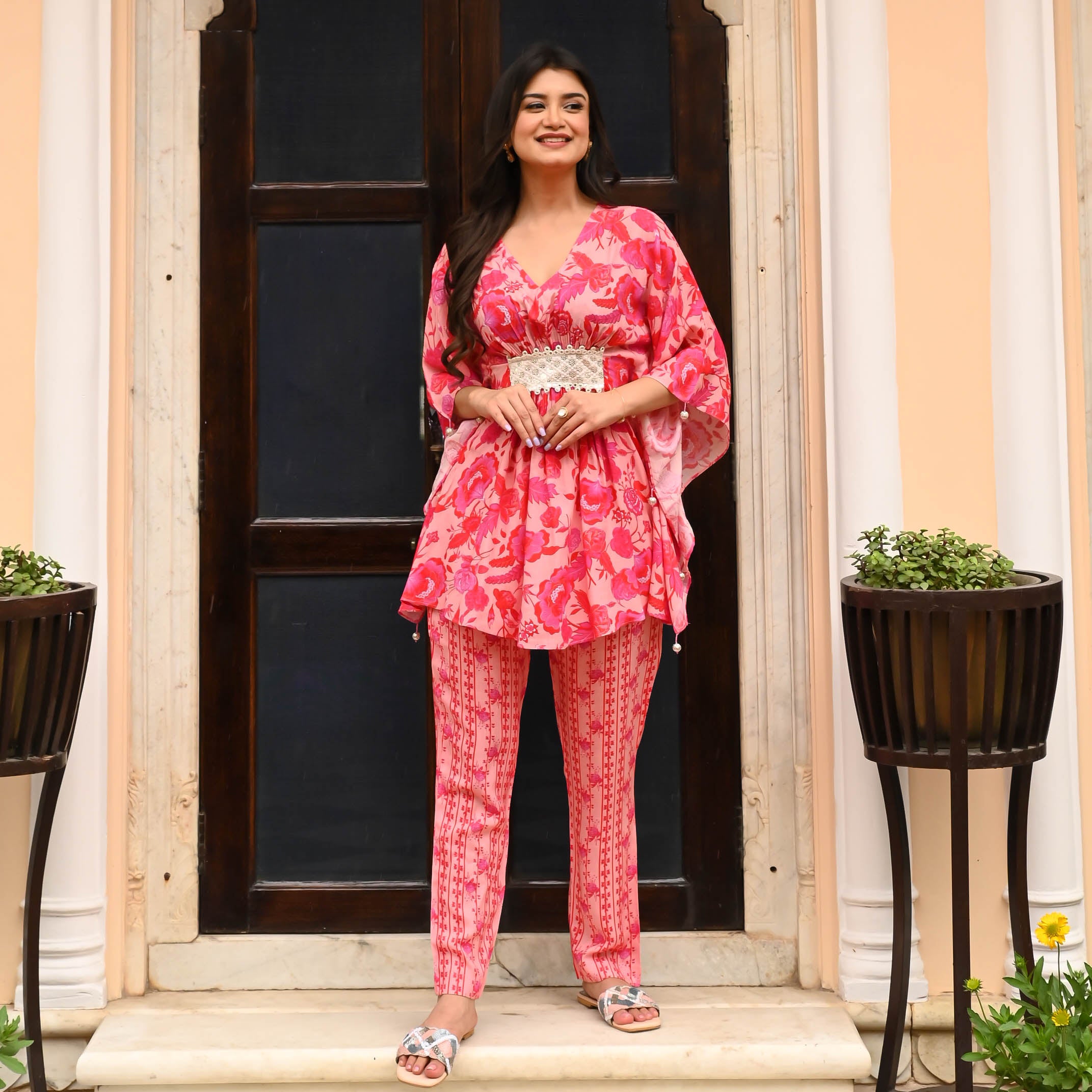 Spring Fling Summer Kaftan Pants Set For Women Online